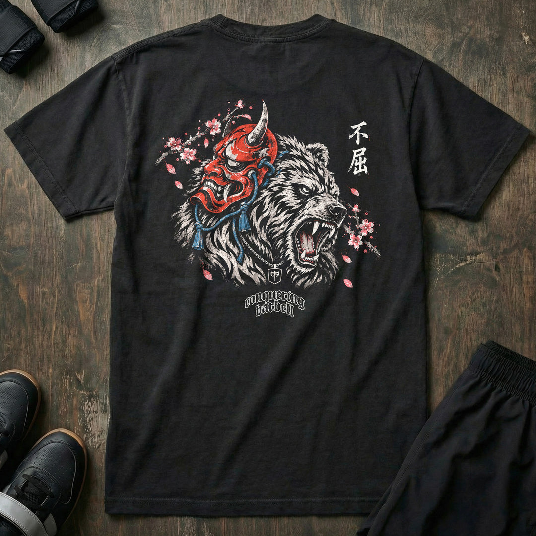 Resilient Bear - Relaxed Fit Tee - Black back