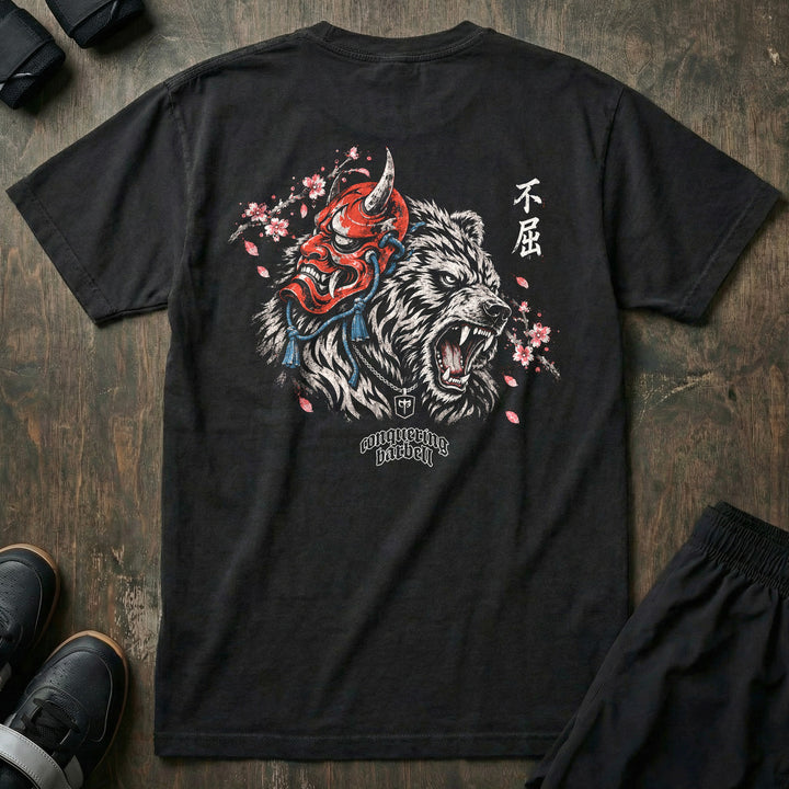 Resilient Bear - Relaxed Fit Tee - Black back