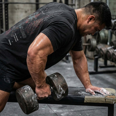 Ronin Squat - Relaxed Fit tee - Conquering Barbell