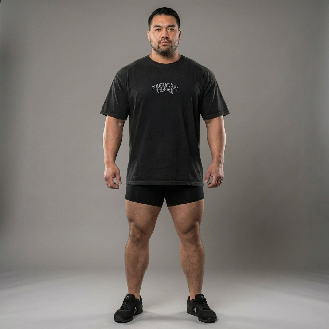 Ronin Squat - Relaxed Fit tee - Conquering Barbell