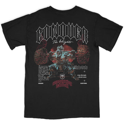 Ronin Squat - Relaxed Fit tee - Conquering Barbell