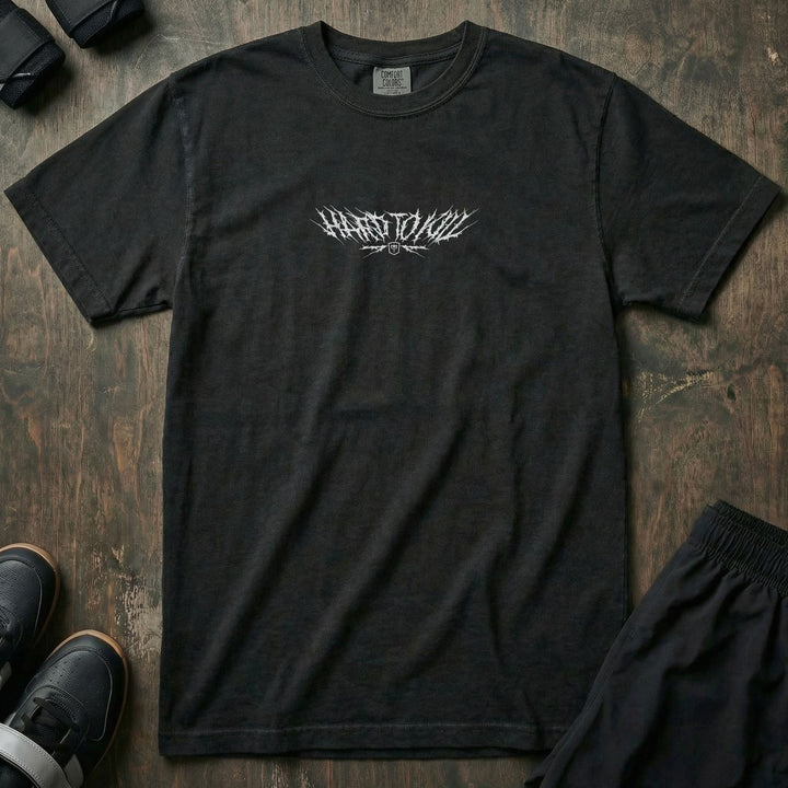 Samurai Hard to Kill relaxed fit tee in Black