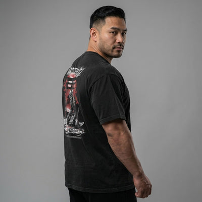Samurai - Hard to Kill - Relaxed Fit tee - Conquering Barbell