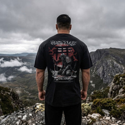 Samurai - Hard to Kill - Relaxed Fit tee - Conquering Barbell