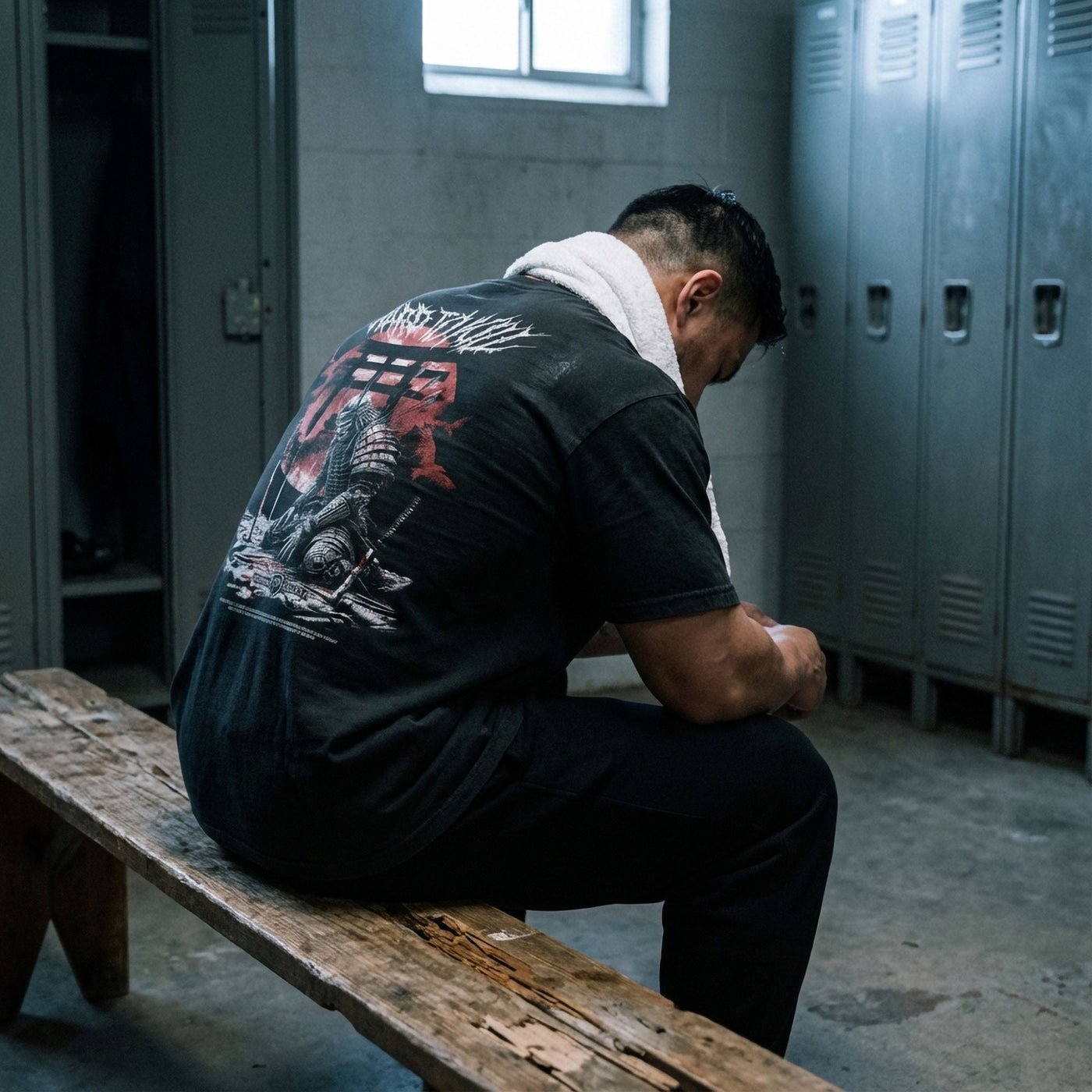 Samurai - Hard to Kill - Relaxed Fit tee - Conquering Barbell