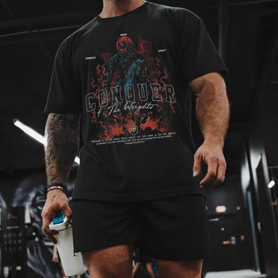 Samurai Warrior - Relaxed Fit tee - Conquering Barbell