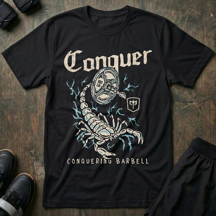 Scorpion Strength Tee - Conquering Barbell
