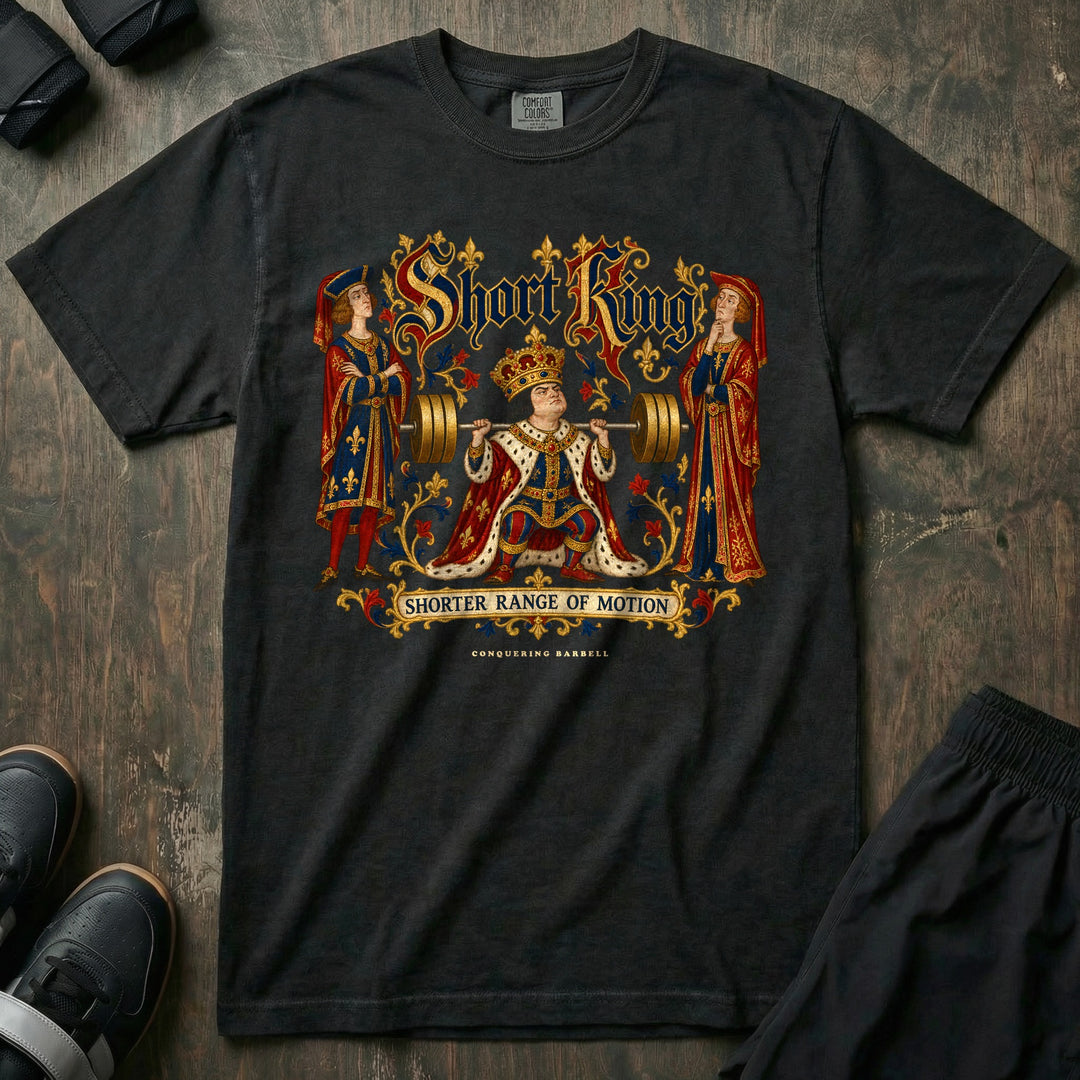 Short King - Relaxed Fit Tee - Black