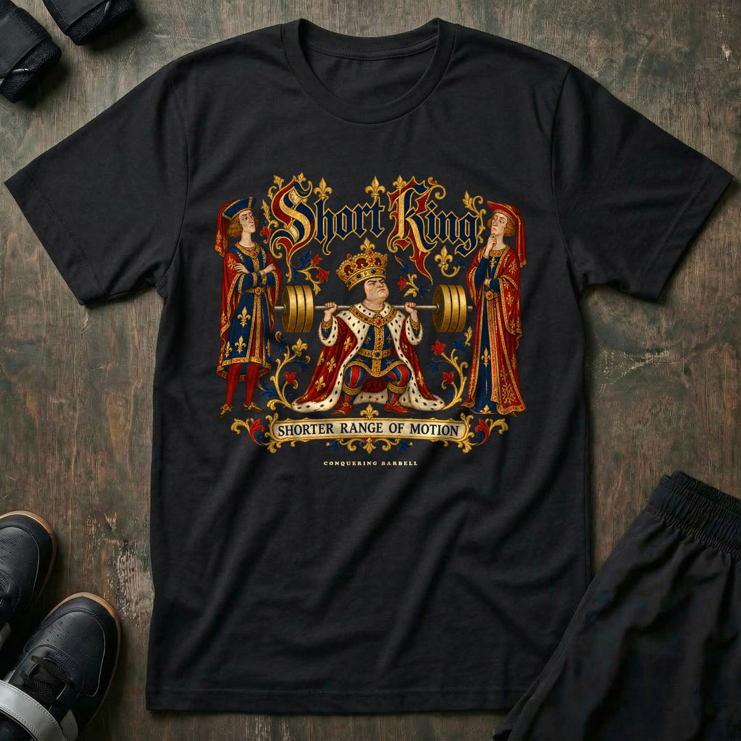 Short King - Tee - Black
