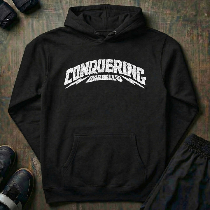 Skullsplitter pullover hoodie in Black, front