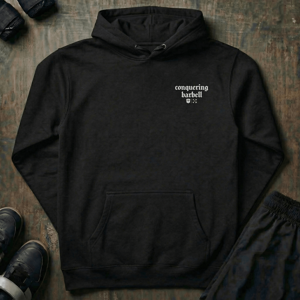 Squat Bench Deads pullover hoodie in Black