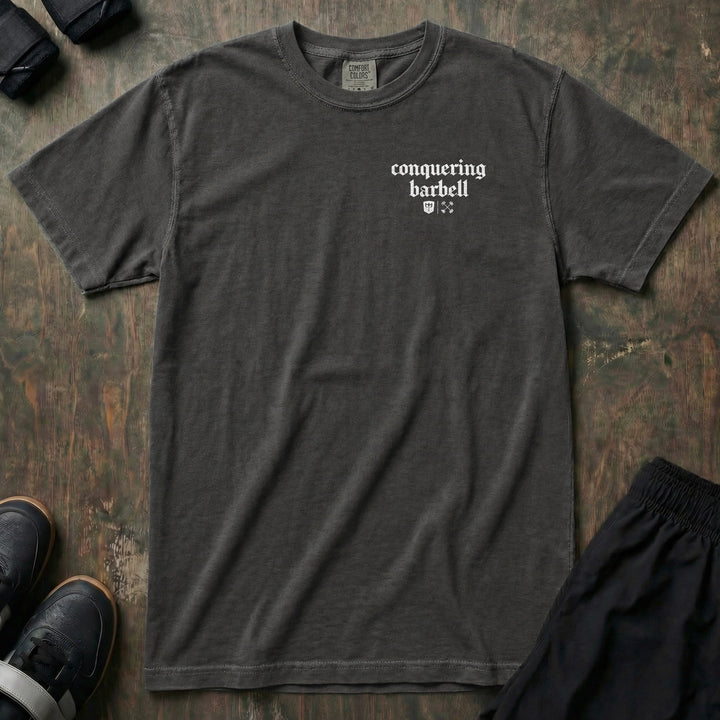 Squat Bench Deads - Relaxed Fit Tee - Conquering Barbell