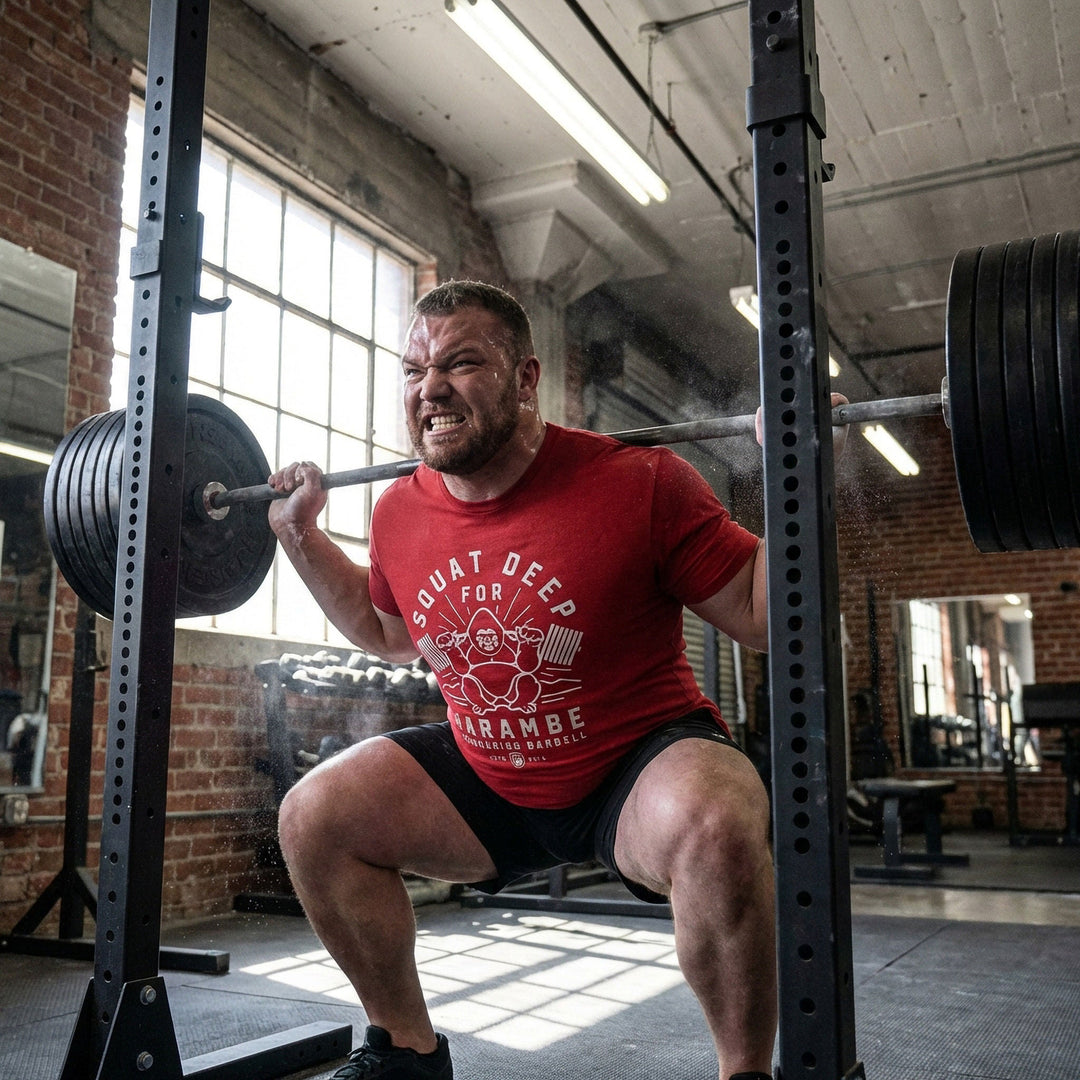 Squat Deep for Harambe - Conquering Barbell
