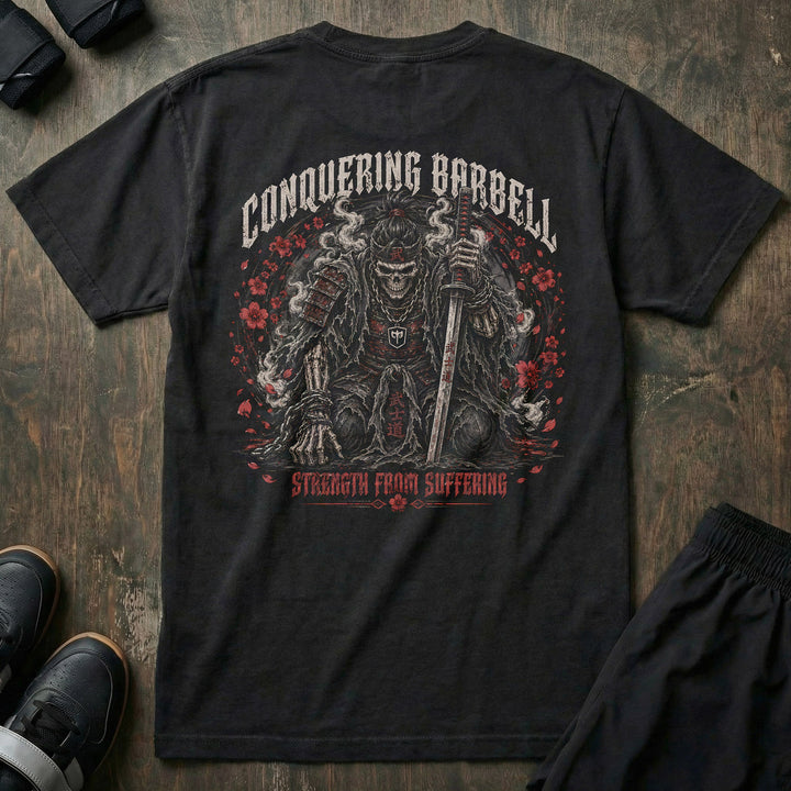 Strength from Suffering relaxed fit tee in Black