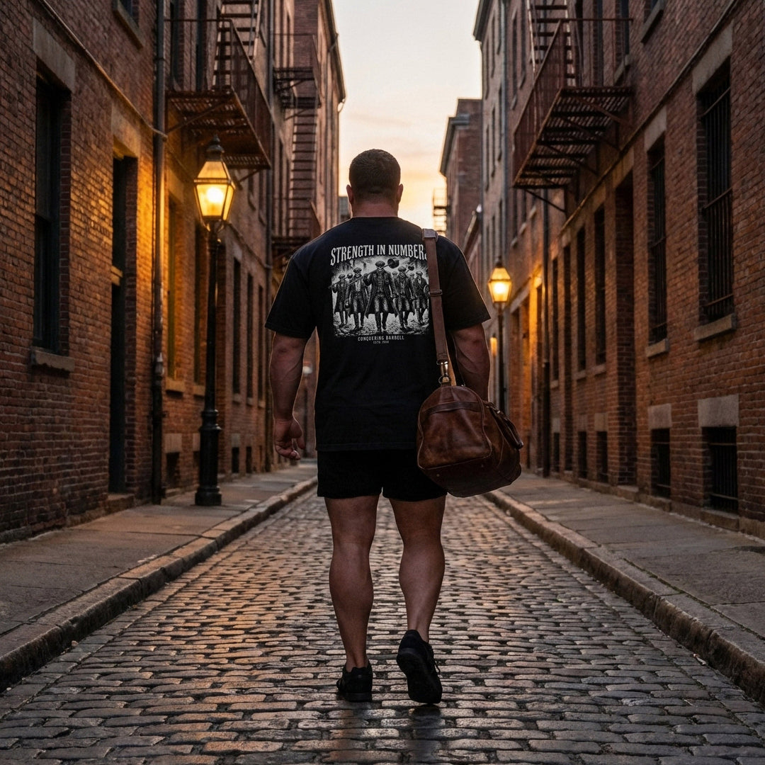 Strength in Numbers - Relaxed Fit tee - Conquering Barbell