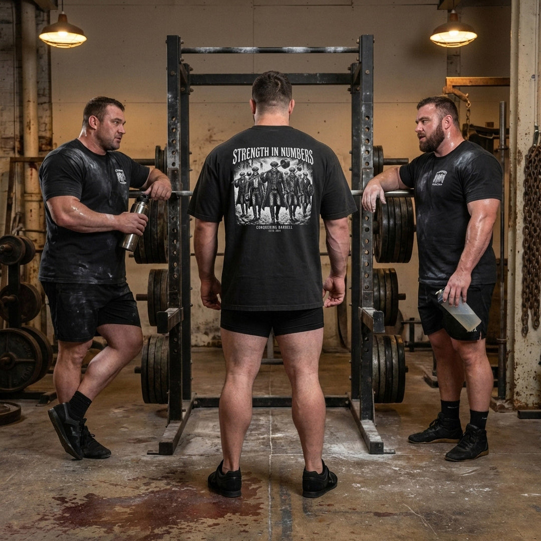 Strength in Numbers - Relaxed Fit tee - Conquering Barbell
