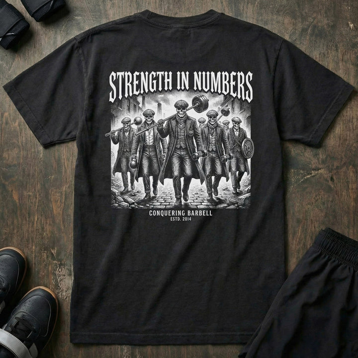Strength in Numbers - Relaxed Fit tee - Conquering Barbell
