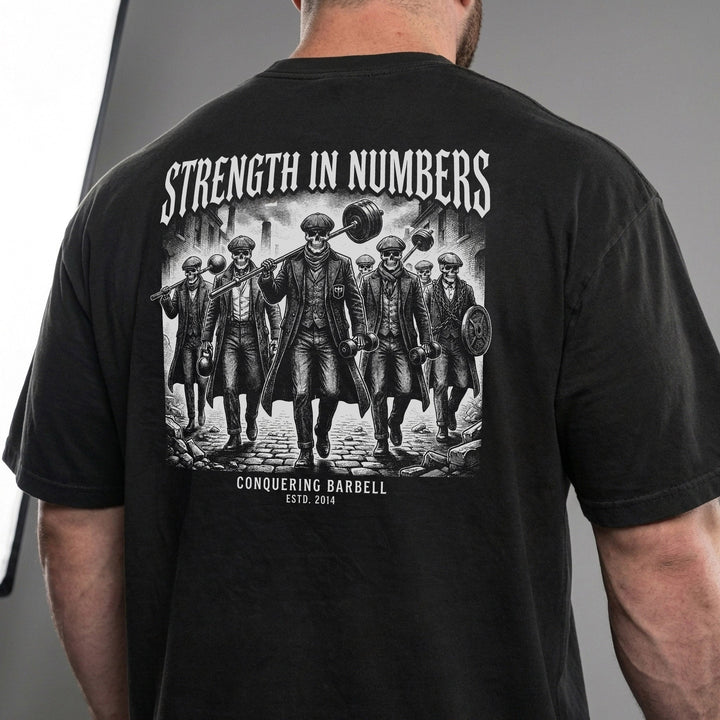 Strength in Numbers - Relaxed Fit tee - Conquering Barbell