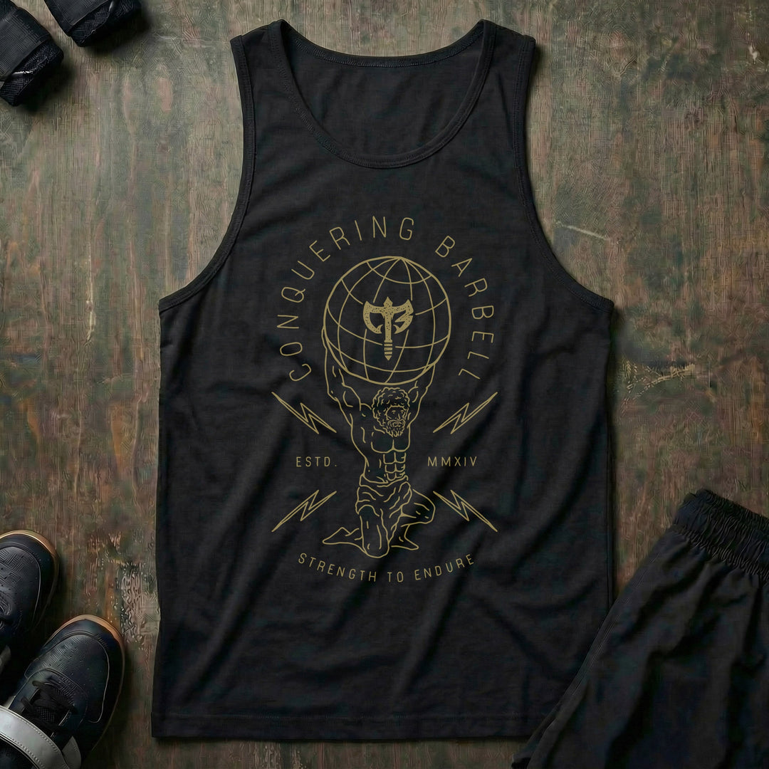 Strength to Endure Tank Top - Conquering Barbell