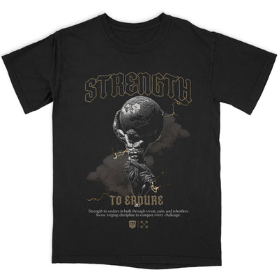 Strength to Endure V2 - Oversized tee - Conquering Barbell