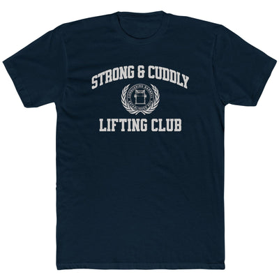 Strong & Cuddly Lifting Club Tee - Conquering Barbell