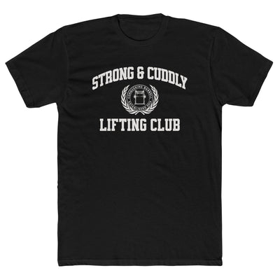 Strong & Cuddly Lifting Club Tee - Conquering Barbell