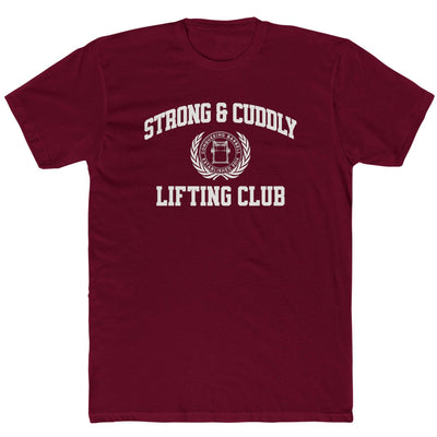 Strong & Cuddly Lifting Club Tee - Conquering Barbell