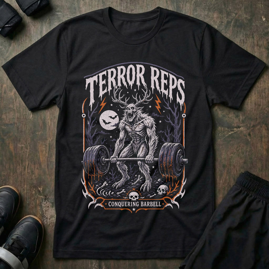 Terror Reps Wendigo tee in Black