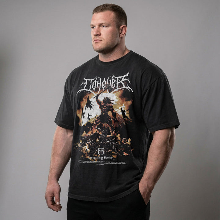 The Barbarian - Relaxed Fit tee - Conquering Barbell