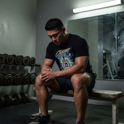 The Deadlifting Warrior Tee - Conquering Barbell