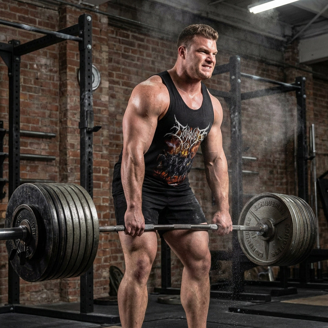 The Four Horsemen - on Black tank top - Conquering Barbell