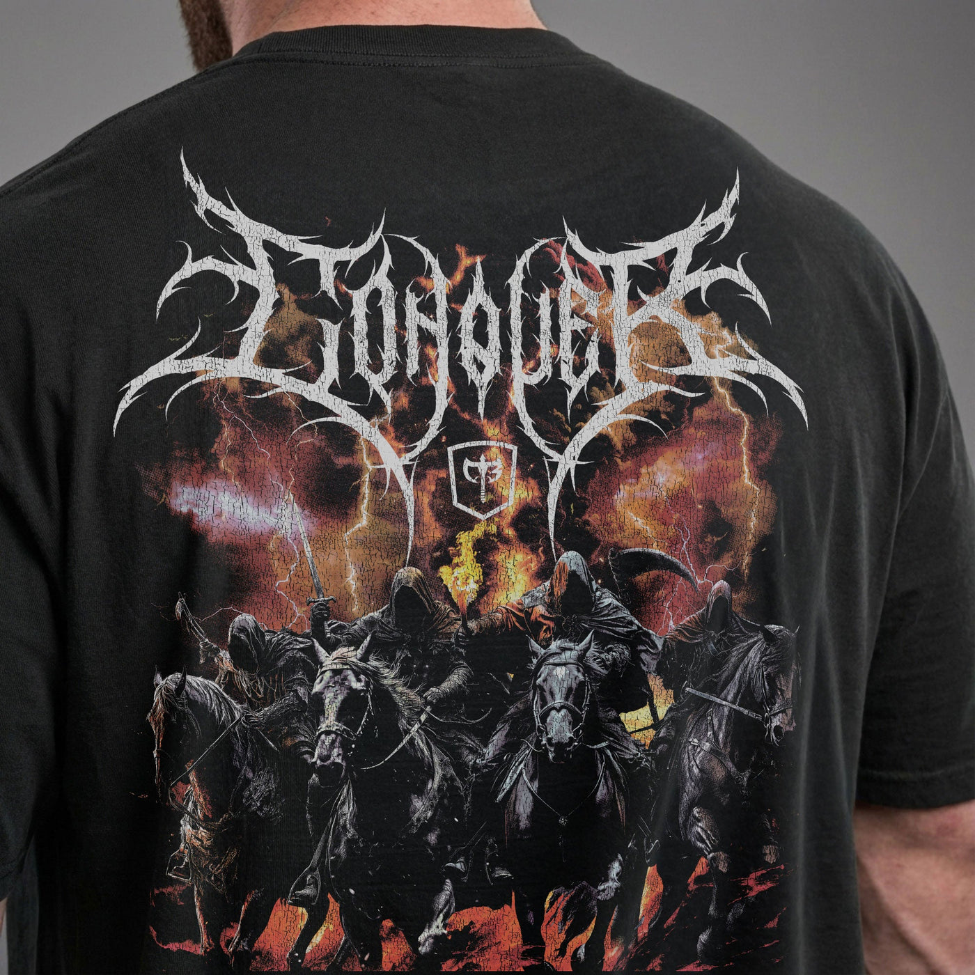 The Four Horsemen - Relaxed Fit tee - Conquering Barbell