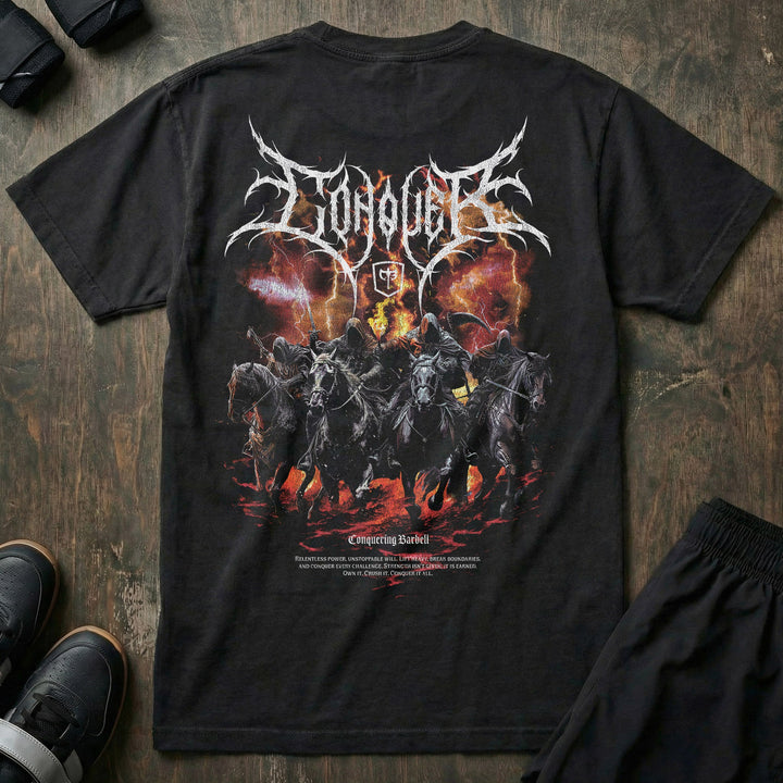 The Four Horsemen - Relaxed Fit tee - Conquering Barbell