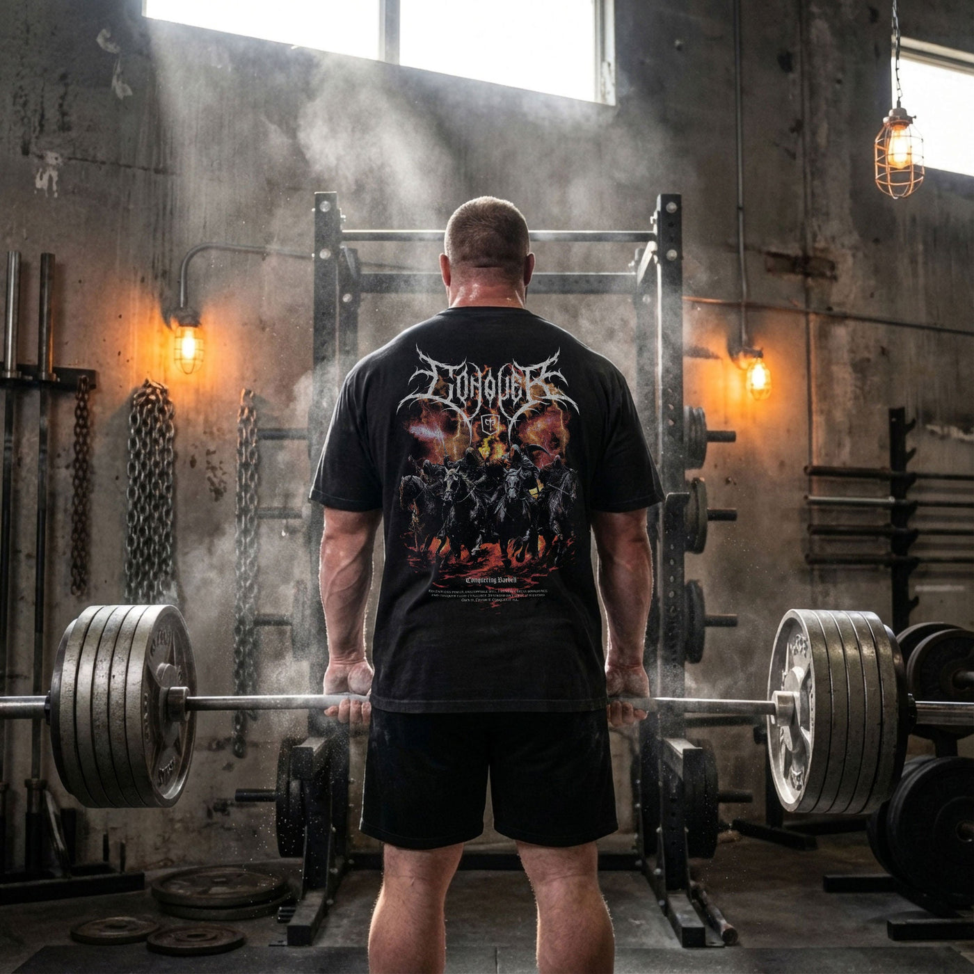 The Four Horsemen - Relaxed Fit tee - Conquering Barbell