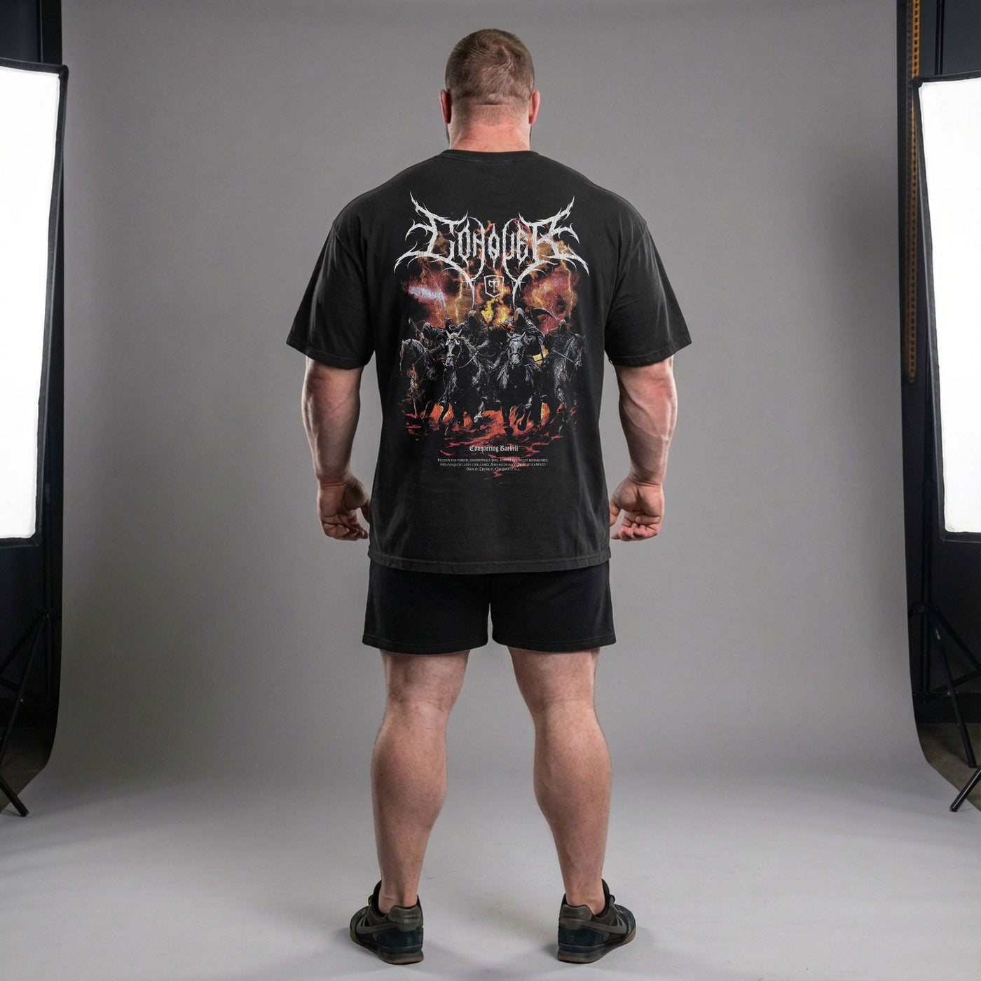 The Four Horsemen - Relaxed Fit tee - Conquering Barbell