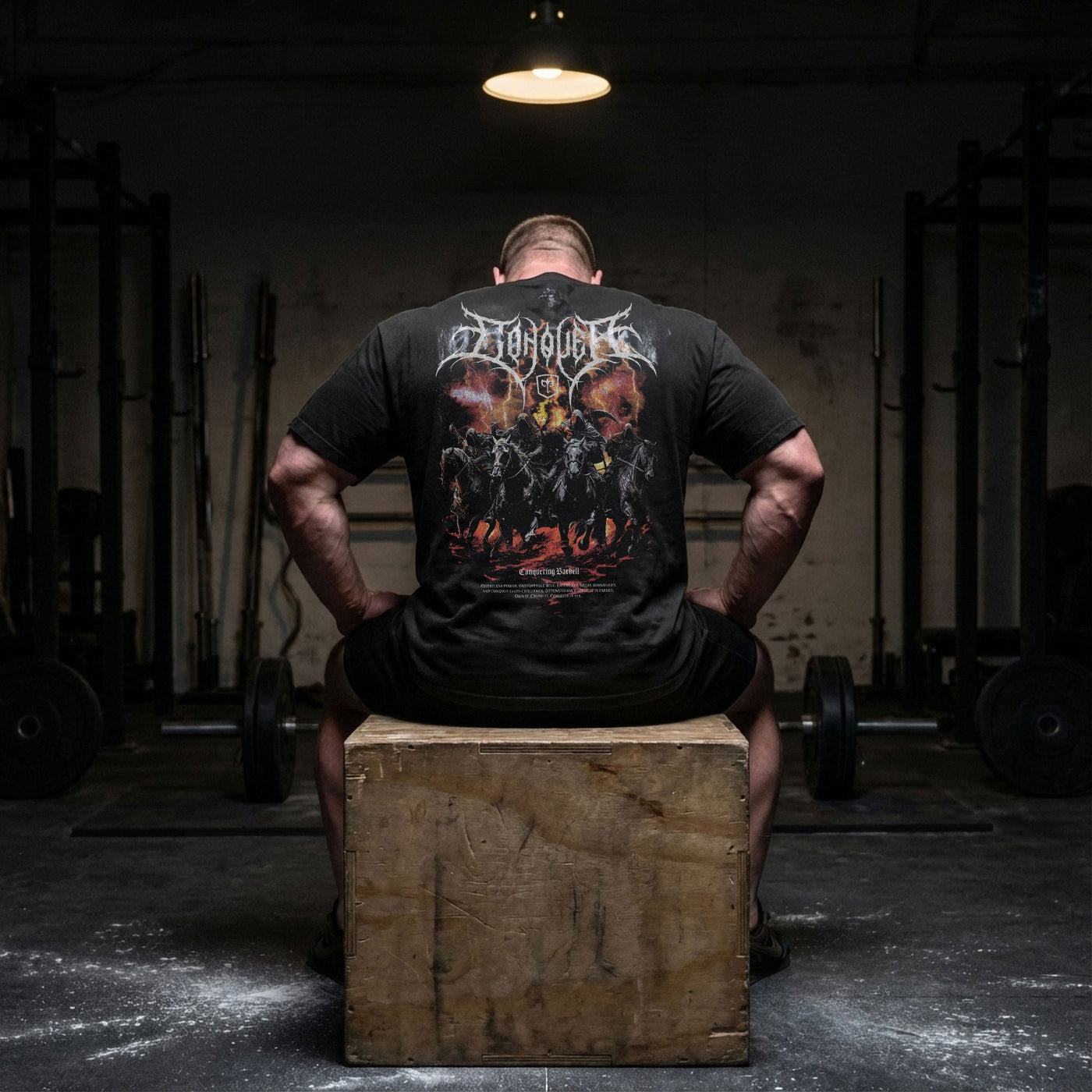 The Four Horsemen - Relaxed Fit tee - Conquering Barbell