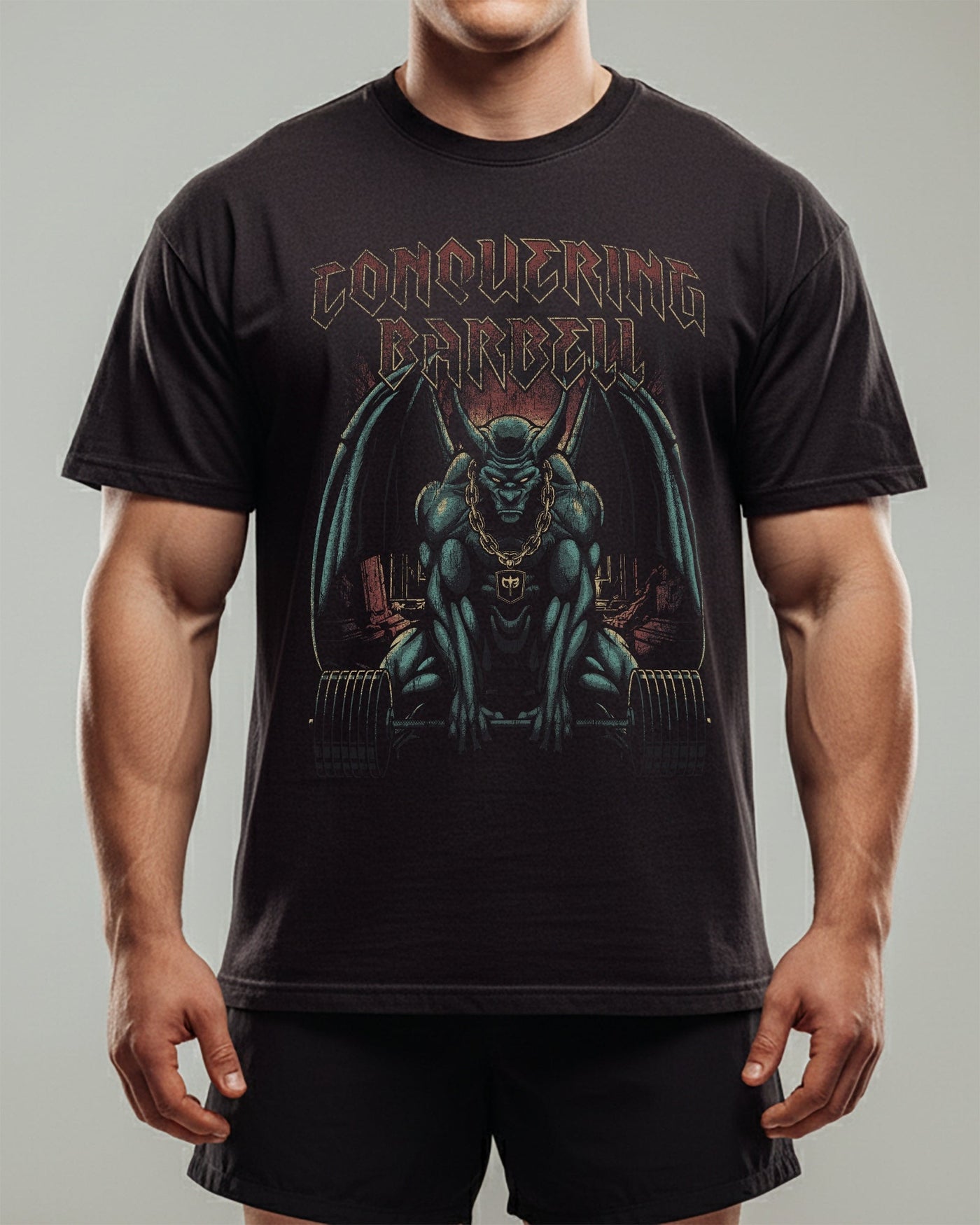 The Gargoyle - Relaxed Fit tee - Conquering Barbell