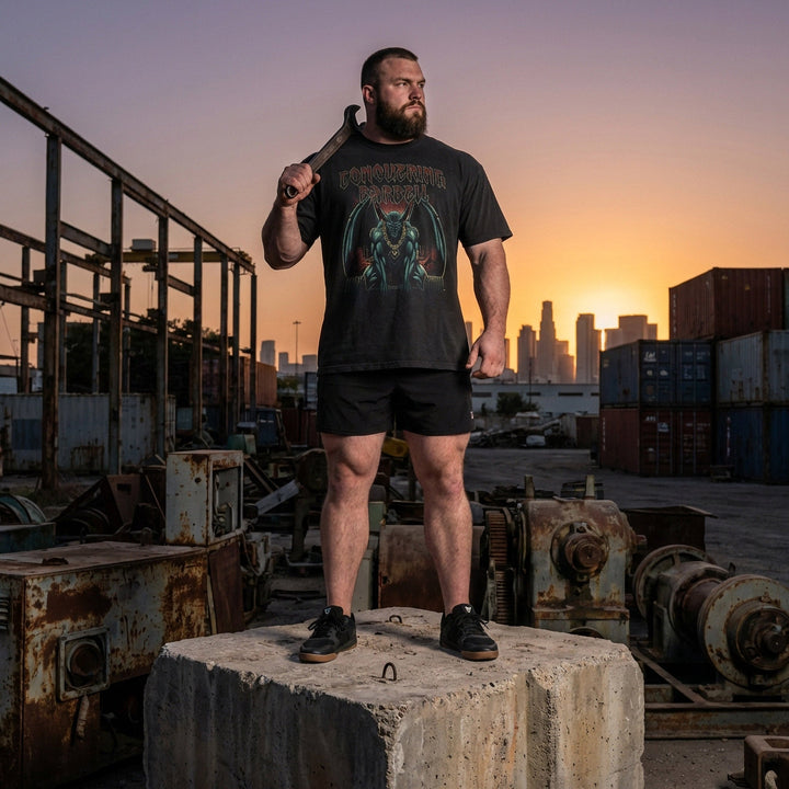 The Gargoyle - Relaxed Fit tee - Conquering Barbell