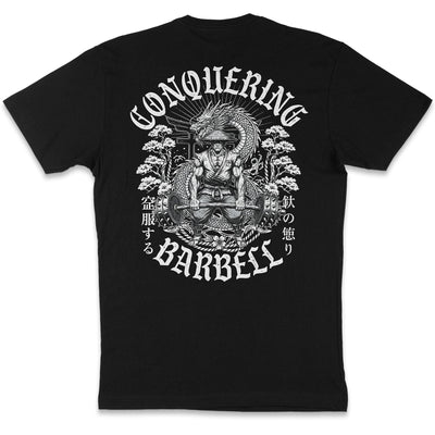 The Iron Ronin - Black Tee - Conquering Barbell