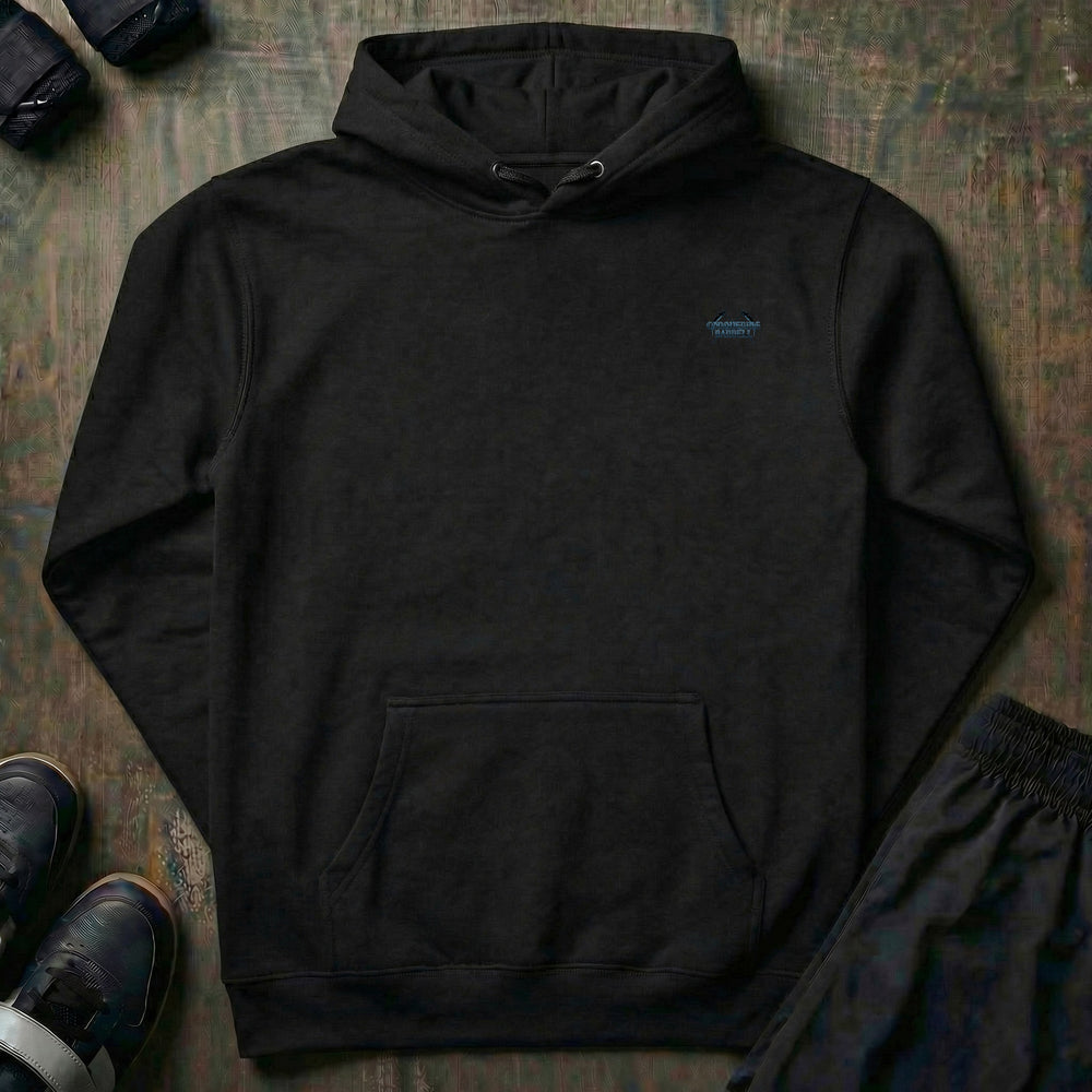 The Reaper pullover hoodie in Black, front