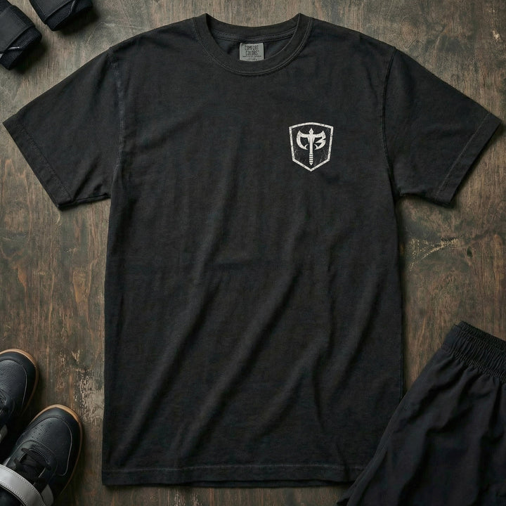The Standard relaxed fit tee: a winged skull