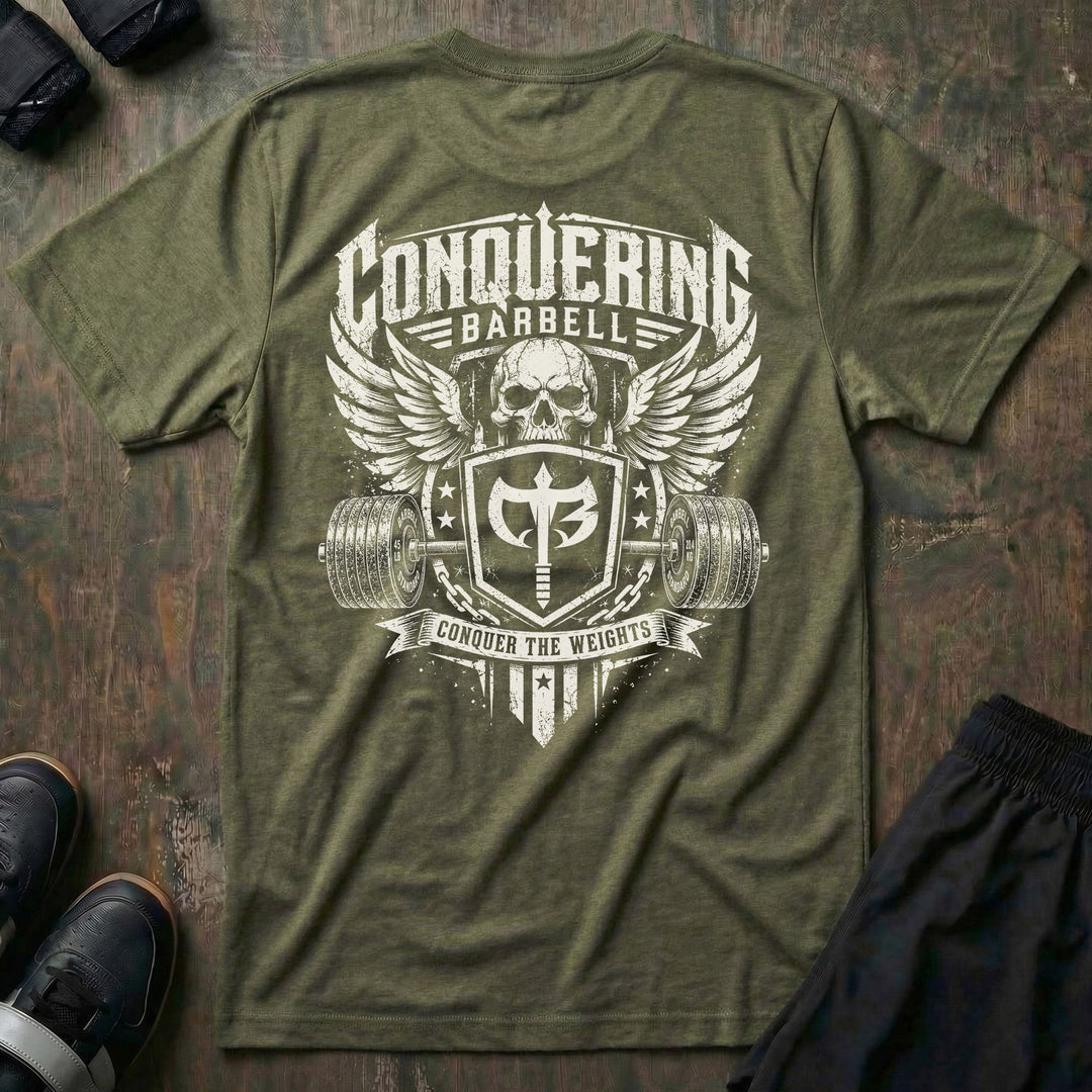 The Standard - Tee - Conquering Barbell