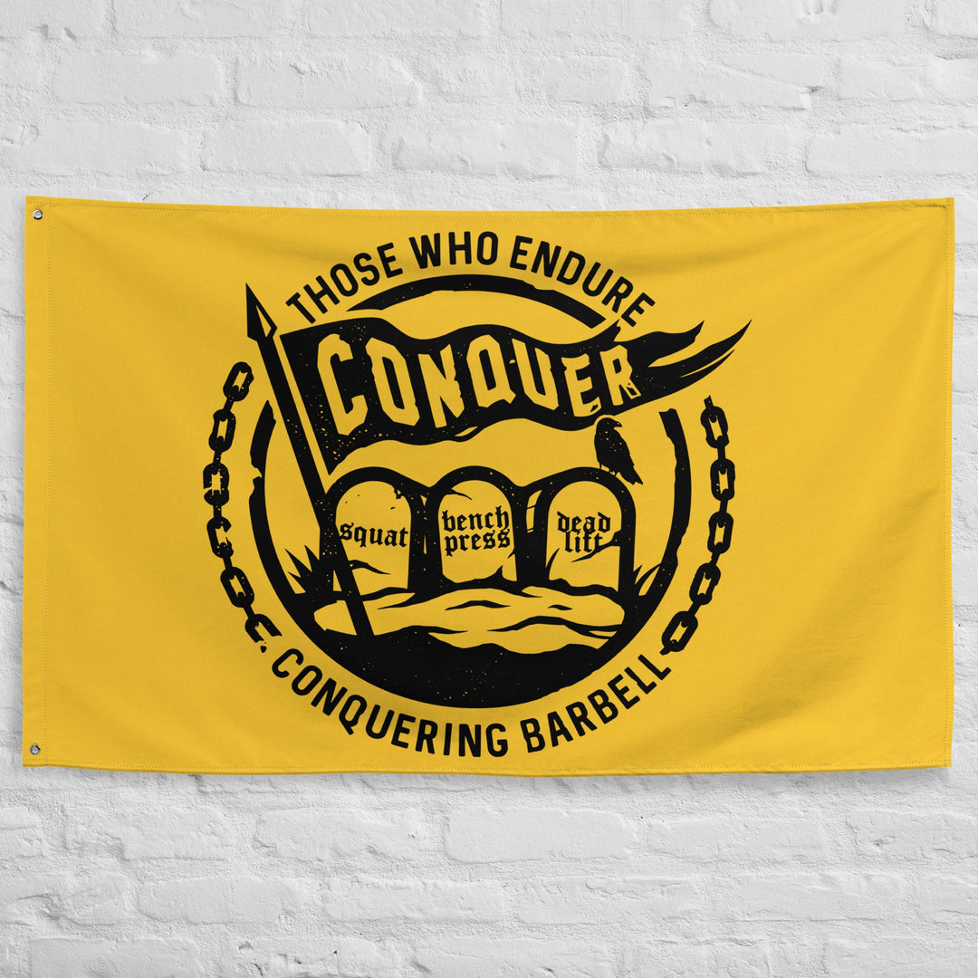 Those Who Endure, Conquer Flag - 3&