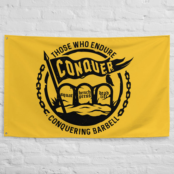 Those Who Endure, Conquer Flag - 3&