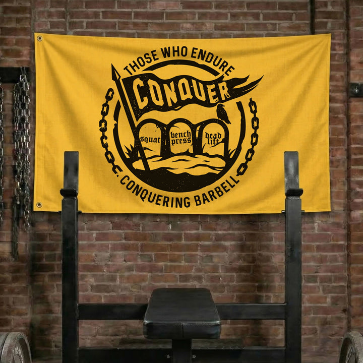 Those Who Endure, Conquer Flag - 3&