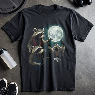 Three Raccoons & The Hunnit - Relaxed Fit tee - Conquering Barbell