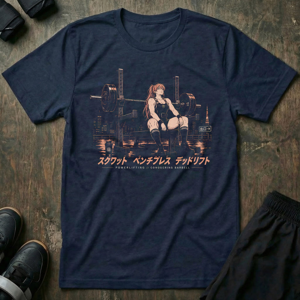 Tokyo Iron tee in Navy