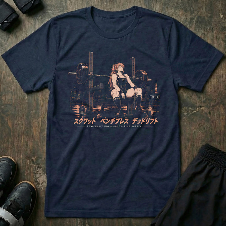 Tokyo Iron tee in Navy