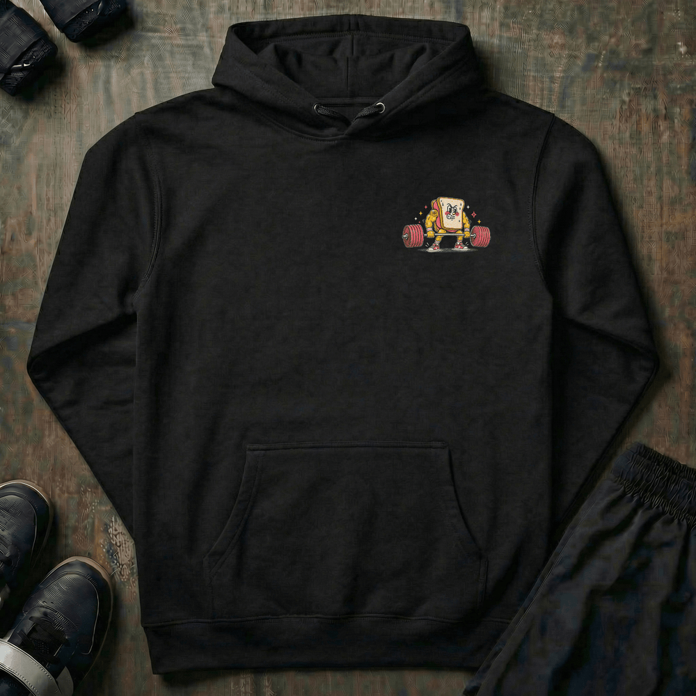 Trenbologna Sandwich pullover hoodie in Black