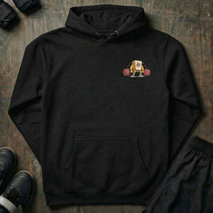 Trenbologna Sandwich pullover hoodie in Black